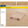 Raadhuis Raadhuis RD-351144-10 Ready to HandleBar 305x215x50mm marrón 10 piezas