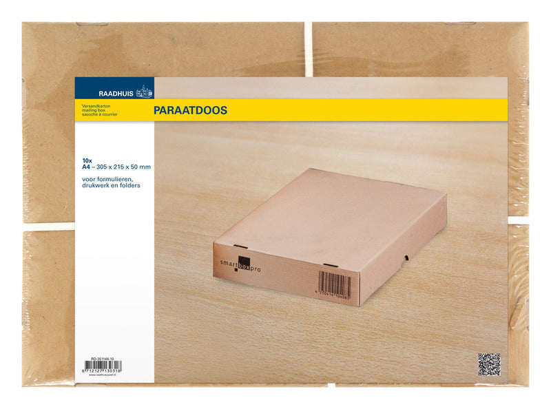 Raadhuis Raadhuis RD-351144-10 Ready to HandleBar 305x215x50mm marrón 10 piezas