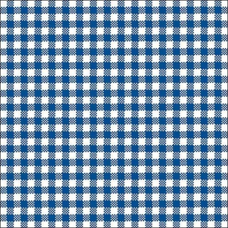 Ambiente ambiente Vichy Blue Paper servilletas