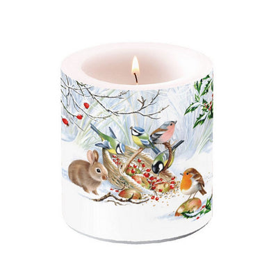 Ambiente Ambiente Winter Treat Candle 35 ore di combustione 7.5x8 cm