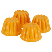 Patisse Patisse budino forma 100 ml 4 pezzi gialli - afbeelding 1