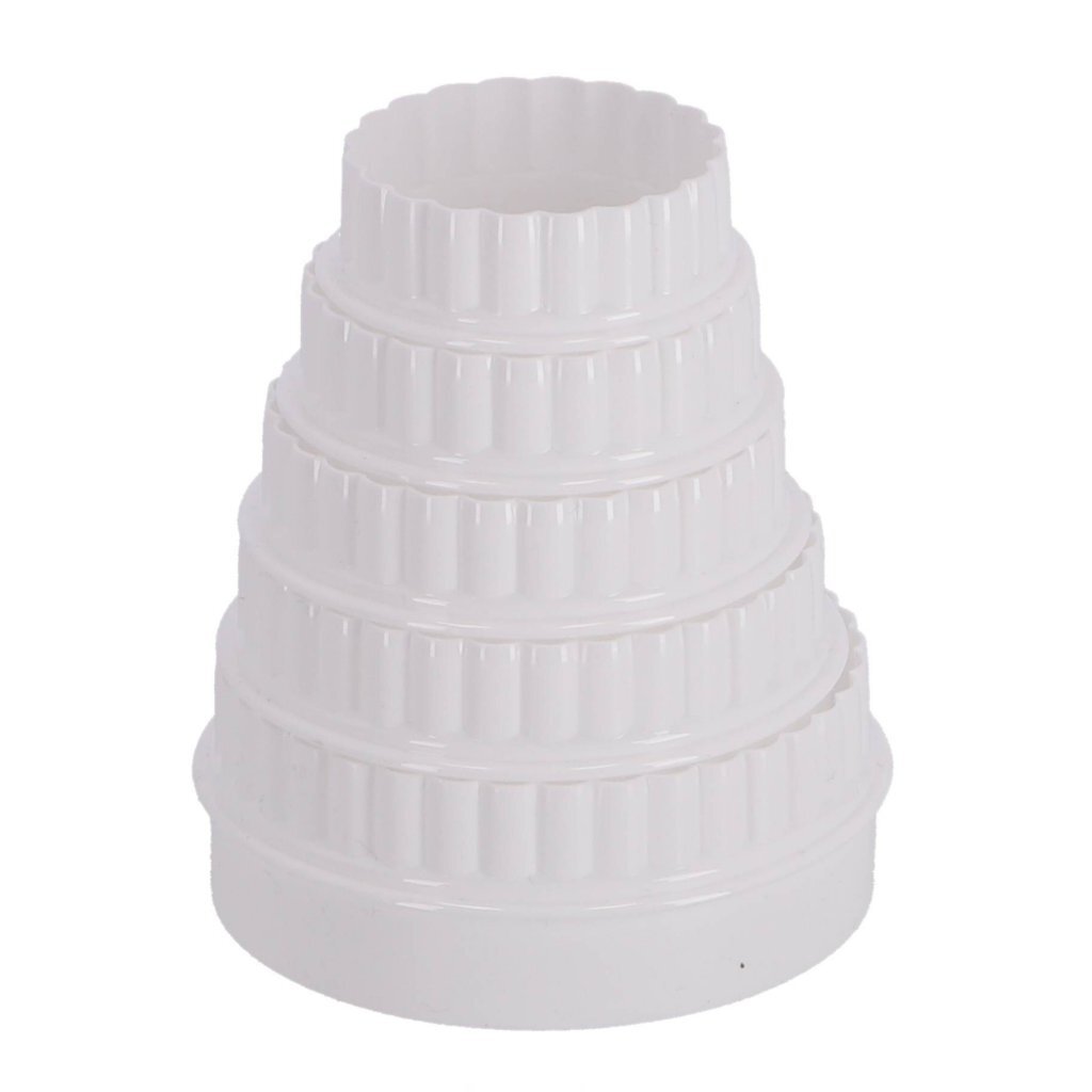 Patisse Patisse sobresalga alrededor de un blanco de 5 piezas