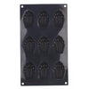 Patisse Patisse Madeleinevorm 9 Vaks 29x17 cm silicone nero