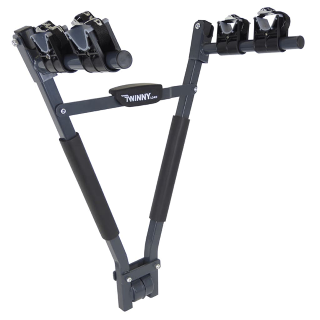Twinny Load Bicycle Carrier Easy 30 kg 2 bici in acciaio nero