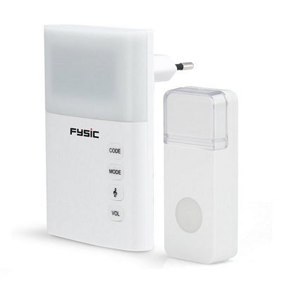 Campanello wireless Fysic Fysic Fysic FD-110 con bianco flash