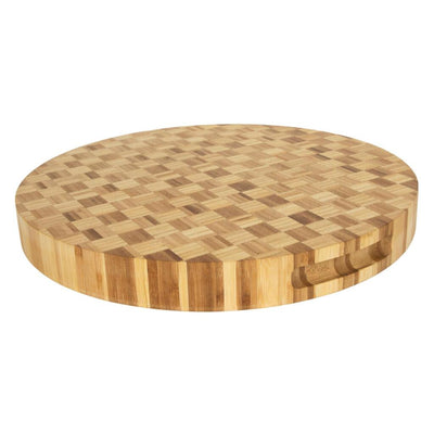 Varios patrón de cubos de tablero de corte de bambú de bambú 38x4 cm
