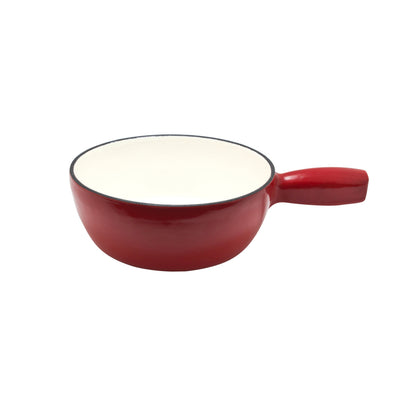 Imperial Kitchen Imperial Kitchen Kaasfonduepan 23 cm Rood Emaille