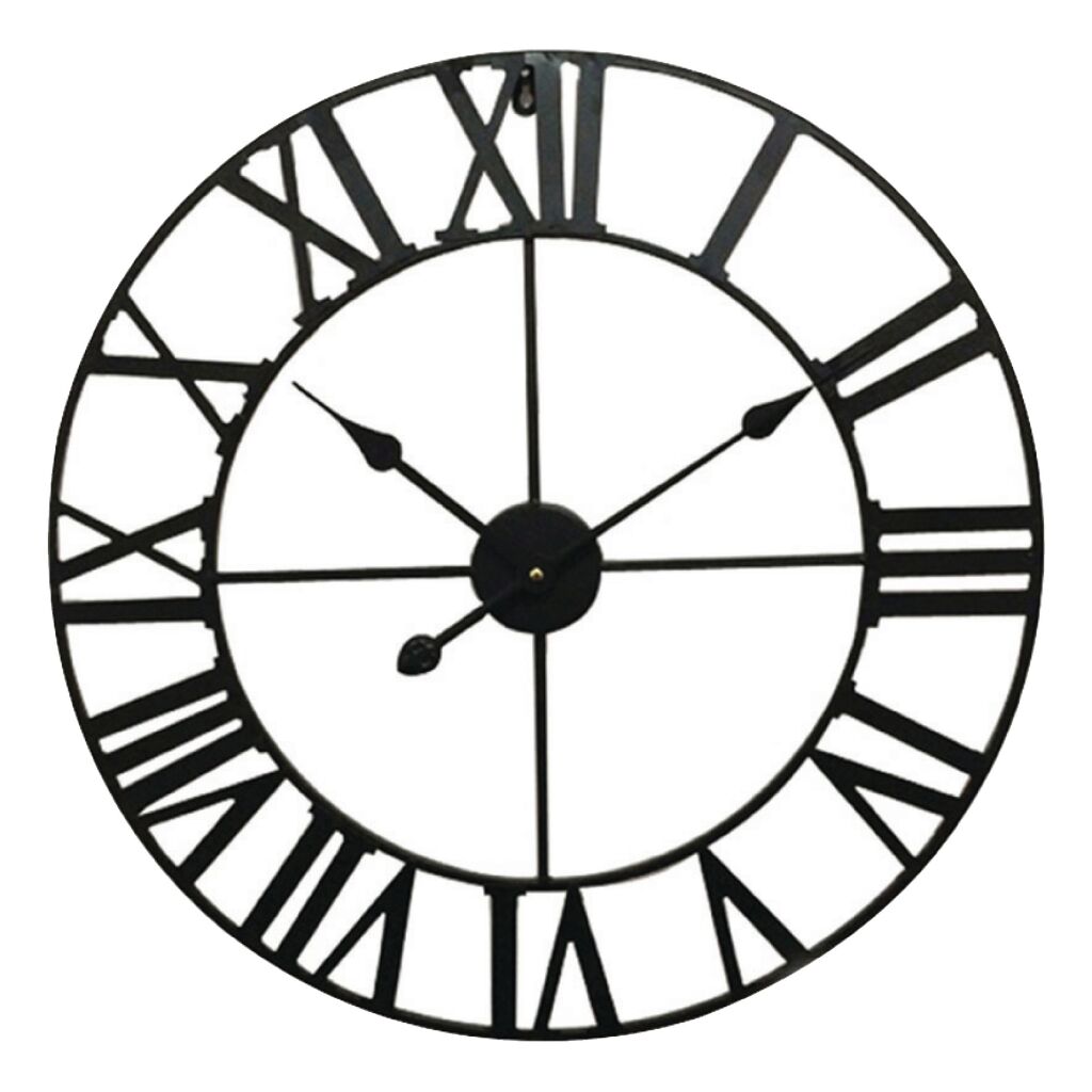 Balance Balance 306874 Wall clock 60 cm Analogue Black