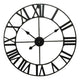 Equilibrio Bilancia 306874 Orologio da parete 60 cm analogico nero