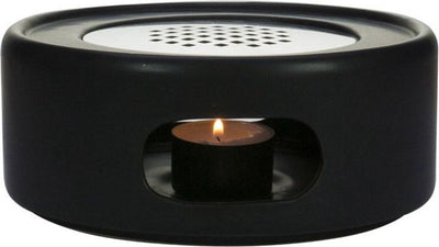 Gusta Gusta Earthenware Rechaud Talight Fika Black 17x7 CM