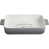 Gusta ovenschaal fade 32x19.9x5.4 cm wit grijs