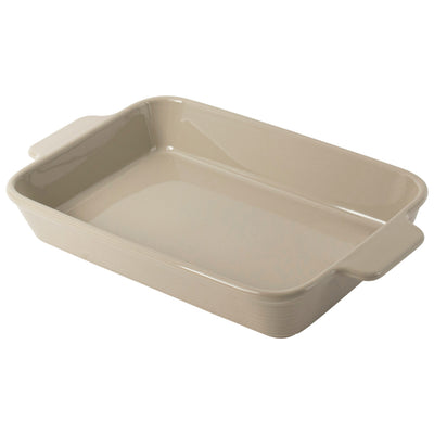 Gusta Gusta Berina rústica Dish 37.8x22.5x6 CM Ceramic Beige