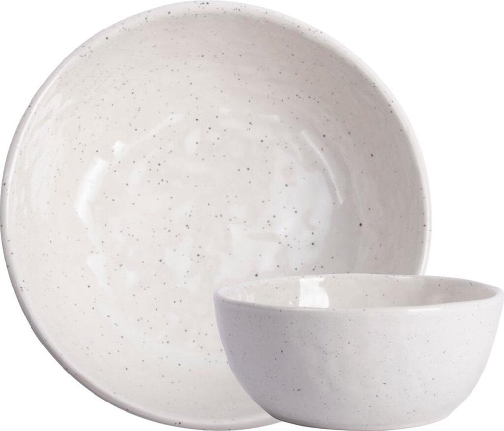 Gusta Gusta Freckle Come White Servies Pottery Ø13,7 cm x 6 cm