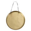 Gusta wand-decoratieschaal 38 cm goud aluminium