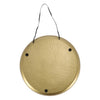 Gusta wand-decoratieschaal 38 cm goud aluminium
