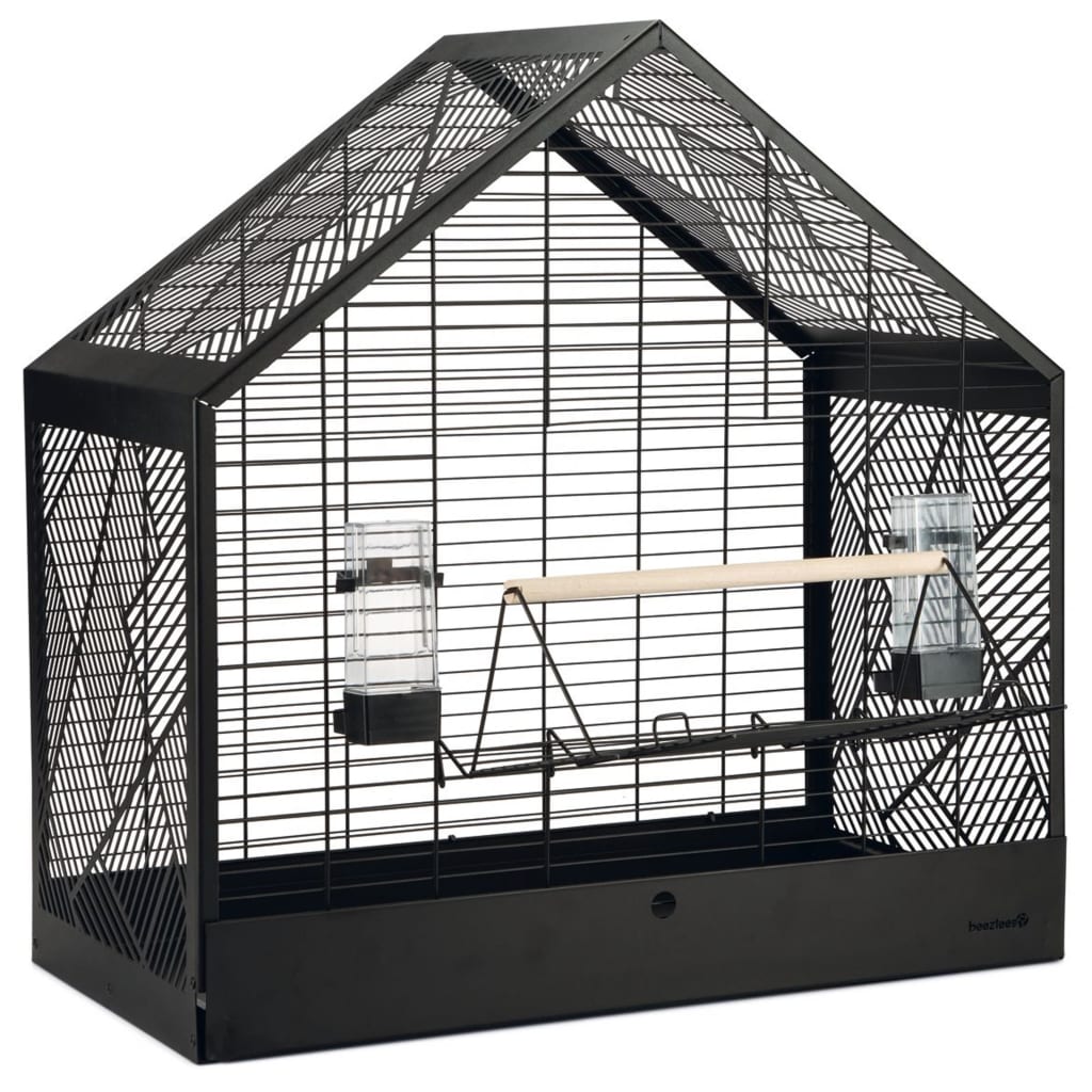 Beeztees Beeztees Bird Cage Yara 71x35x70 cm metallo nero
