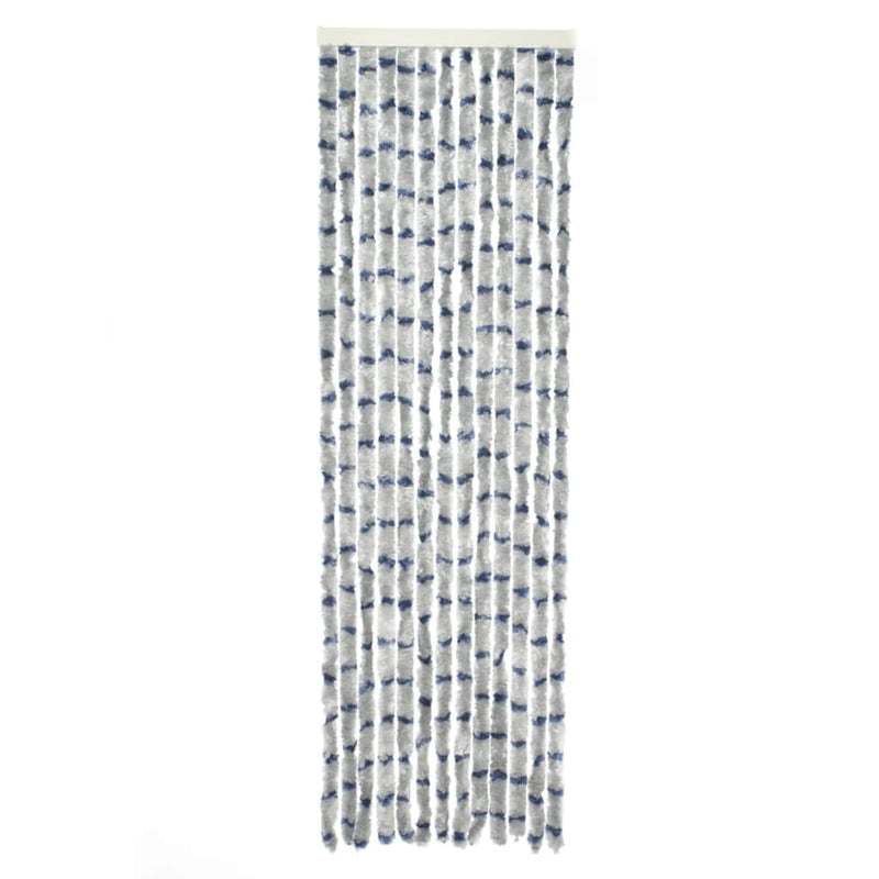 TRAVELLife Travellife Fly Curtain Chenille Stripe 185x56 cm grigio e blu