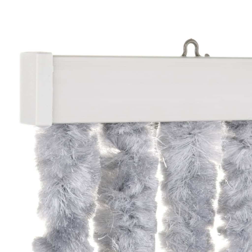 TRAVELLife Travellife Fly Curtain Chenille Stripe 185x56 cm grigio e blu