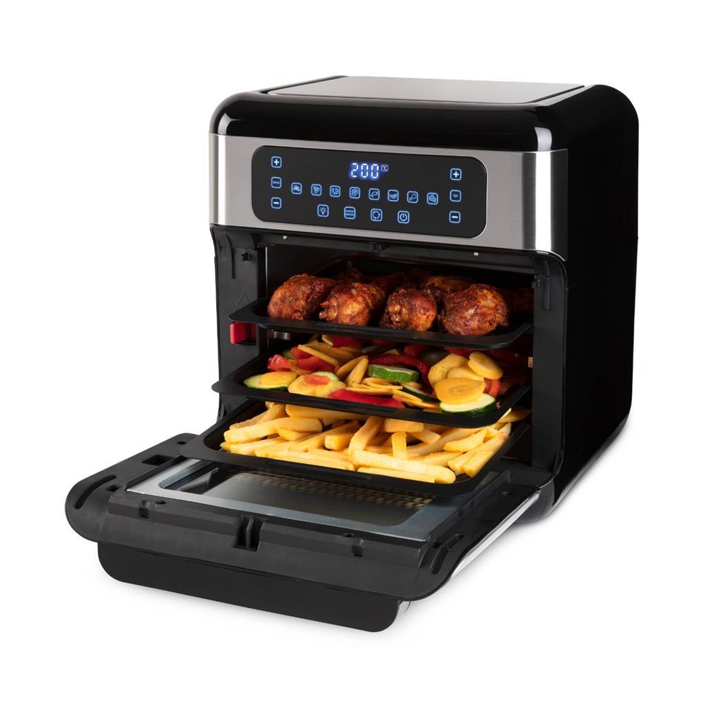 Inventum inventum gf1200hld mini horno 12l 1500W de acero inoxidable negro