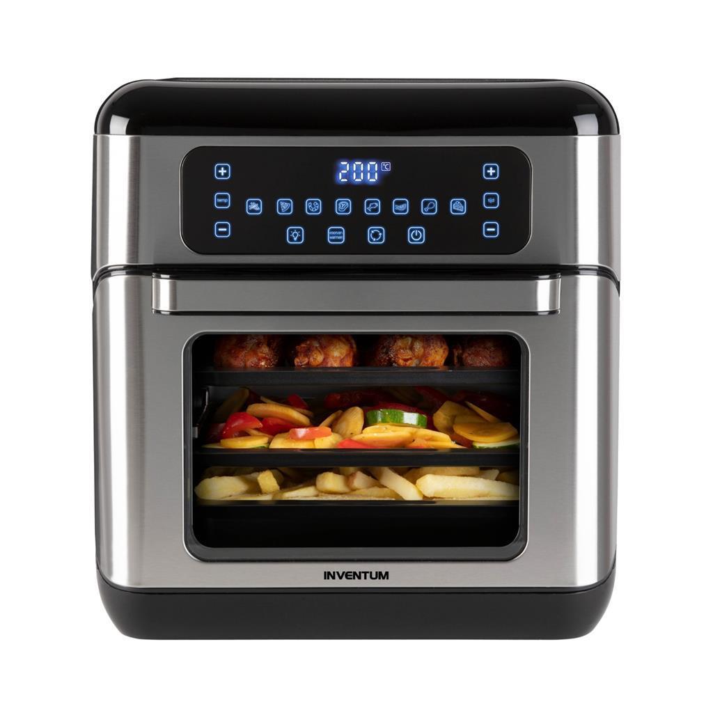 Inventum inventum gf1200hld mini horno 12l 1500W de acero inoxidable negro