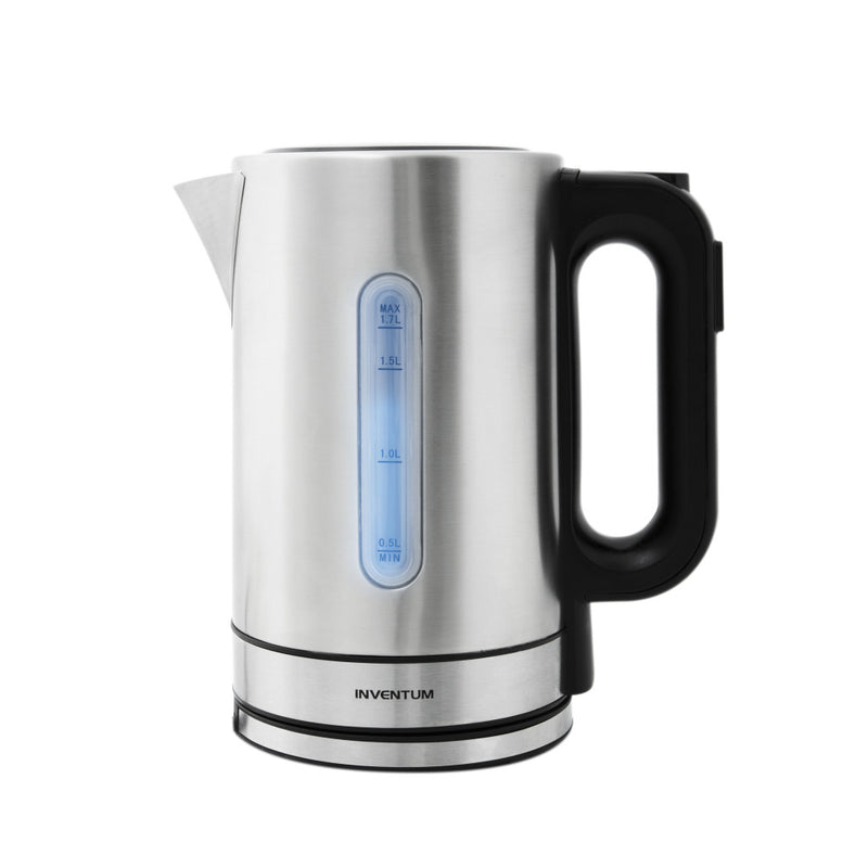 Inventum Inventum HW817D Kettle sin inconveniente 2200W 1.7L de acero inoxidable Negro