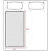 Termocoperta Tomado per 1 persona 150x80 cm