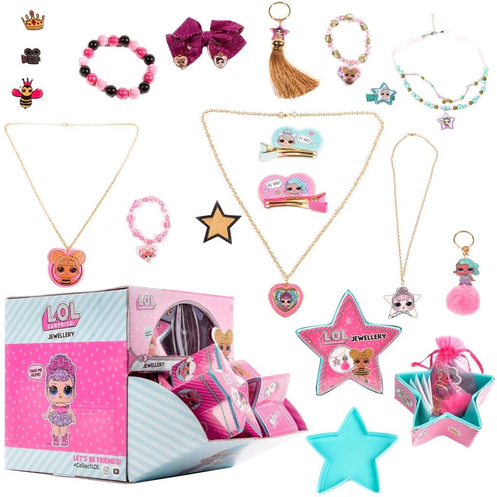 LOL. Surprise Surprise Star con accessori bijoux 10x10x6 cm