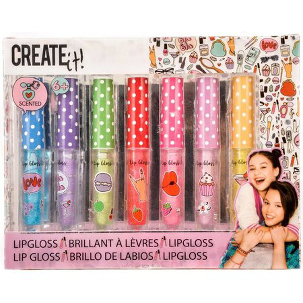 ¡Ciéntalo! Beauty Lipgloss Fragance Glitter, 7st.