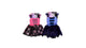 Abito glamour di mostri slammer 3-6 anni