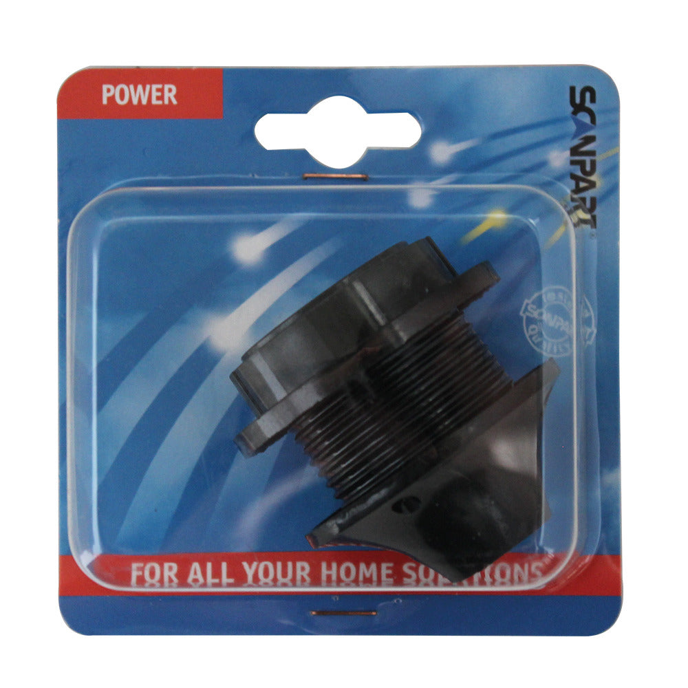 Scanpart ScanPart LampFitting E27 Nero con anello