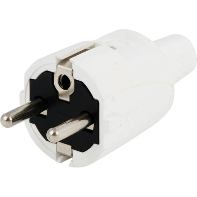 SCANSPART SCANPART enchufe con RA, PVC White