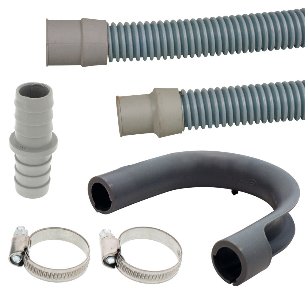 Universeel afvoerslang verlengset 19mm 1,5m