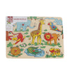 Puzzle con bottoni in legno ad albero grande