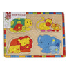 Big tree houten inlegpuzzel dieren