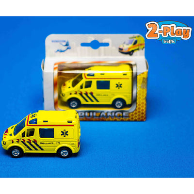 Kids Globe Die Cast Ambulance NL, 8 cm