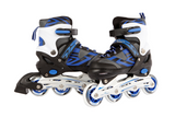 Street rider skeelers blauw zwart, maat 33-36 - afbeelding 1