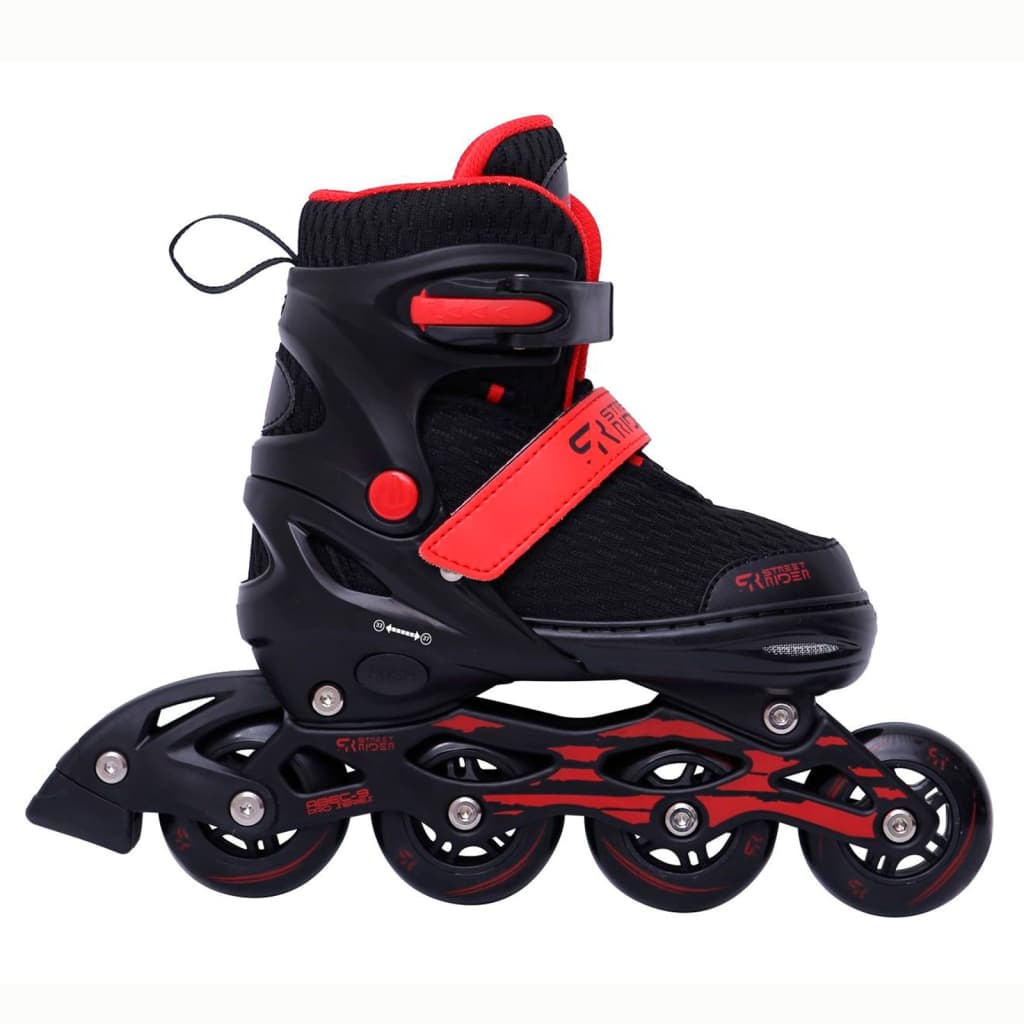 Street jinete street ciclista INLINSKATES Tamaño ajustable 38-42 Negro