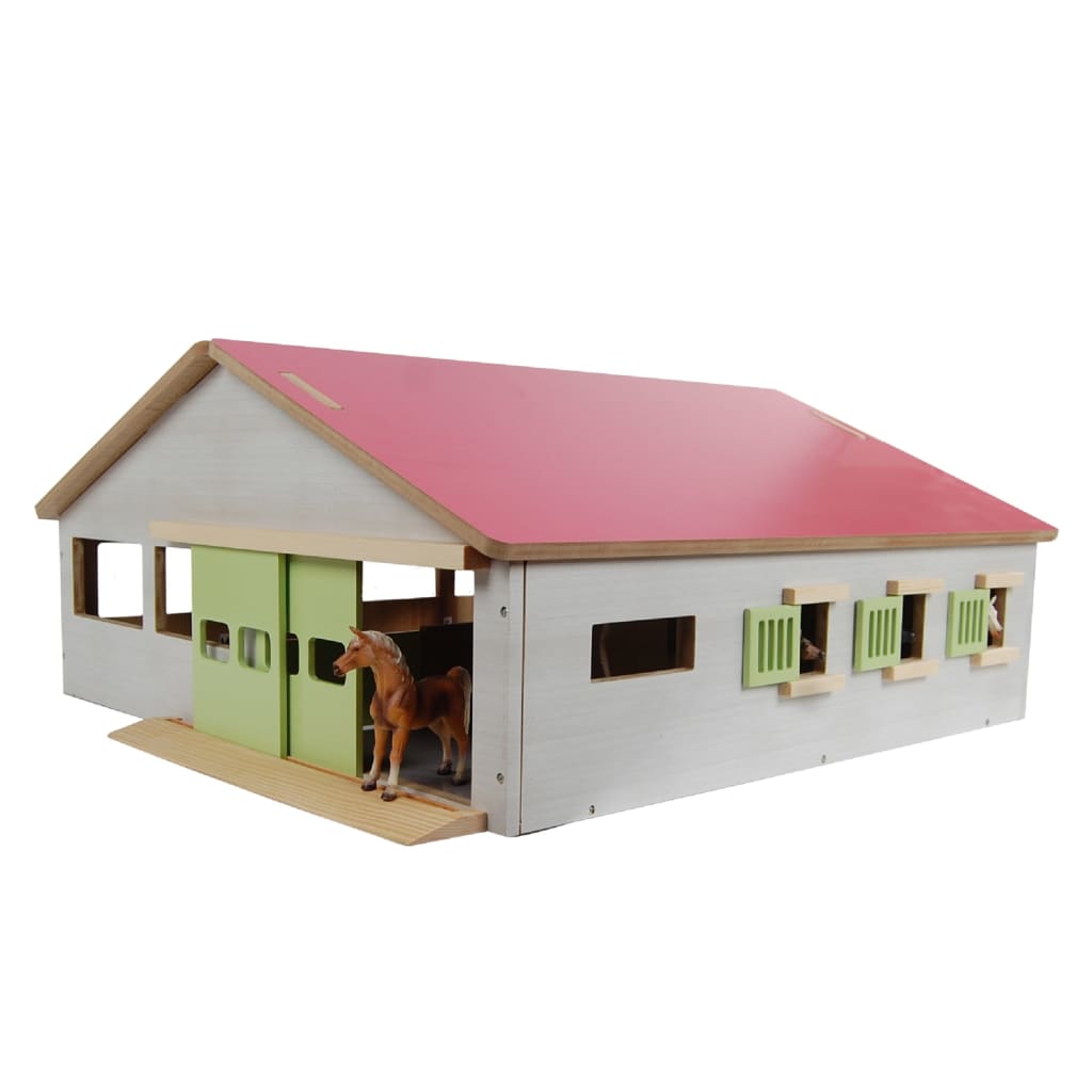 Kids Globe Globe Globe Luxury Horse Stable 1:32