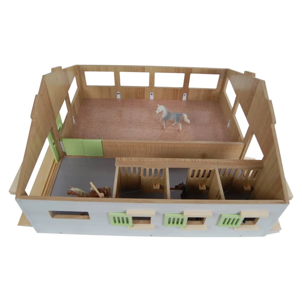 Kids Globe Globe Globe Luxury Horse Stable 1:32