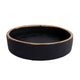 Snack Misceláneo Max S Black Gold Pottery 16x16x3.6 cm