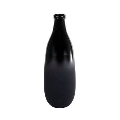 Jarrón misceláneo Montana s Mat Glosa Vidrio negro 15x15x40cm
