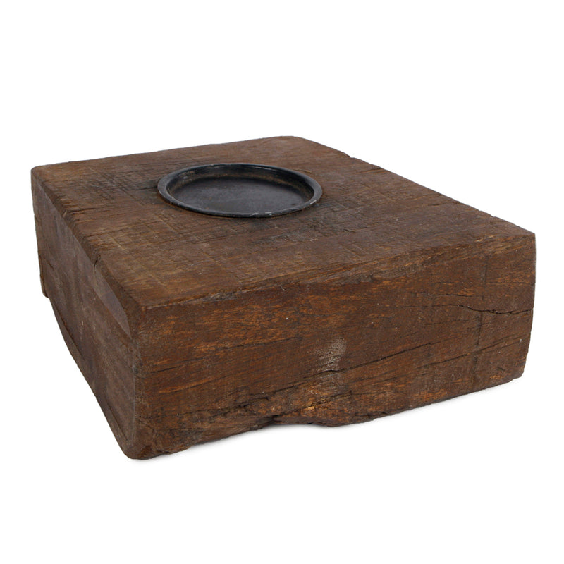 Varios Candlestick Wim Colores mixtos Madera reciclada