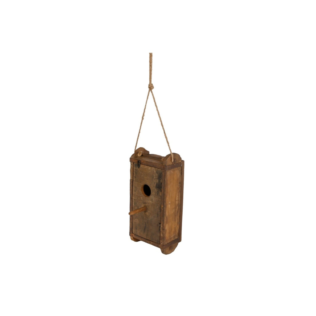 Varios Vogelhuis Brick Moldel Recycle Wood 30x15x12cm