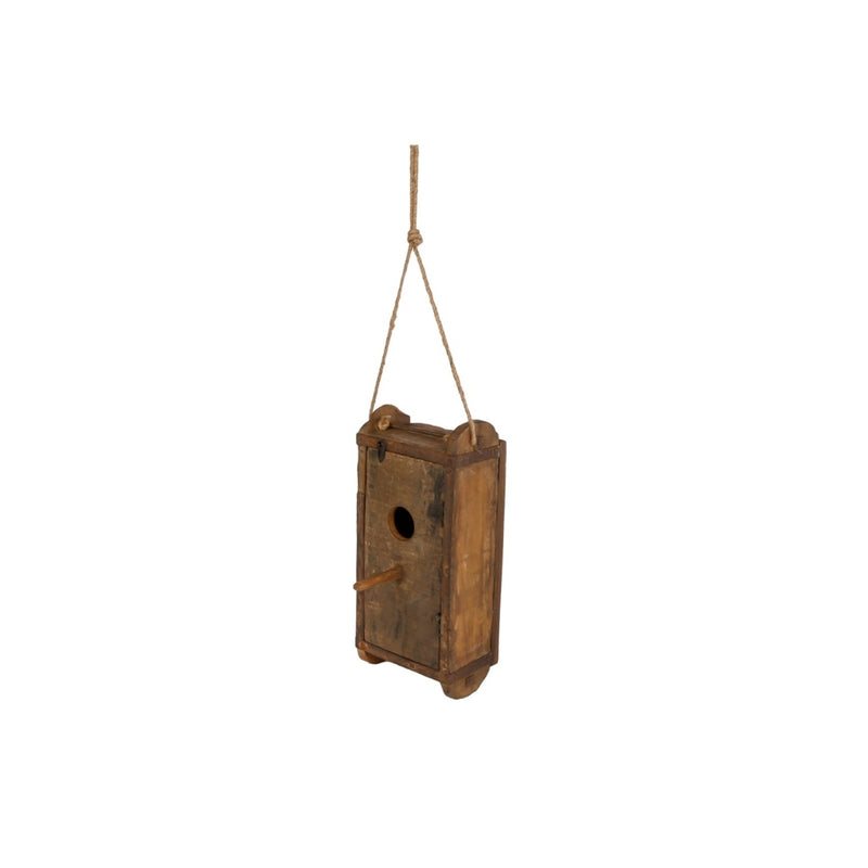 Vogelhuis Vogelhuis Brick Model Recycle Wood 30x15x12cm