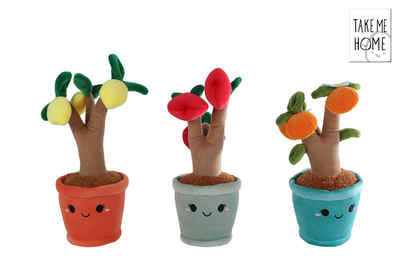 Llévame a casa abrazo de abrazo de planta - Árbol de frutas, 28 cm