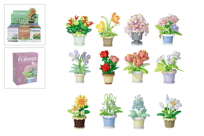 Set per la costruzione di fiori in vaso - 365 pz.
