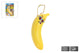 Banana parlante con funzione di registrazione 10 cm