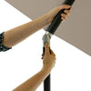 Madison parasol moraira 230x230 cm taupe