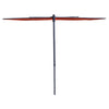Madison Balcony Parasol Sun Wave 270x150 cm ladrillo rojo