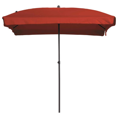 Madison Parasol Patmos lussuoso rettangolare 210x140 cm Brick Red